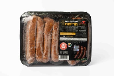 נקניקיות מרגז חריפות 1 ק"ג * 21 קפוא מחפוד