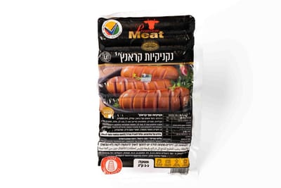 נקניקיות קראנץ 1 ק"ג * 6 קפוא מחפוד